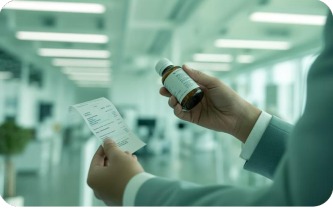 Medicamento e comprovante para reembolso